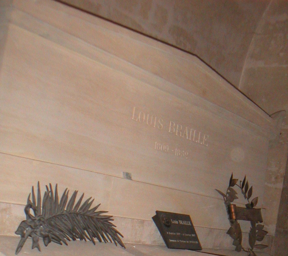 قبر برايل في بانتيون باريس