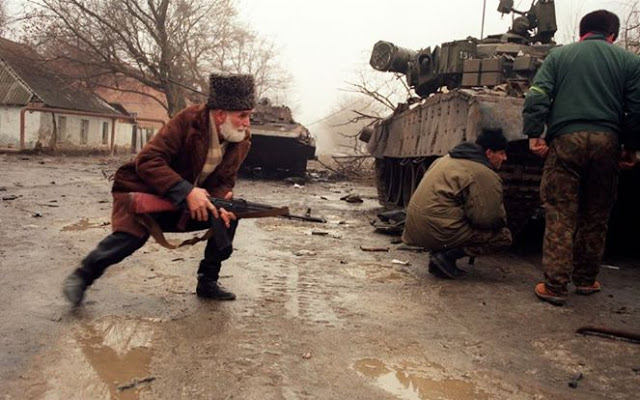 المقاتلين الشيشان ضد السوفيت