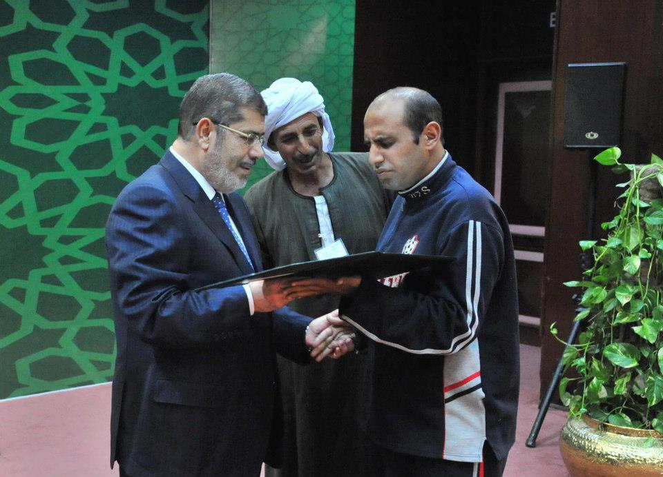 مرسي في المولد النبوي