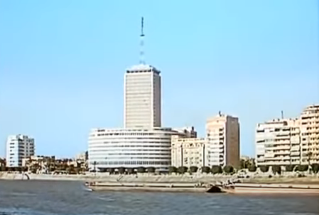 مبنى التلفزيون المصري في الستينيات